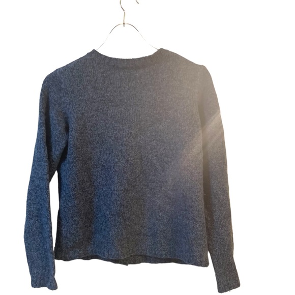 Burden Knitting Mills Vintage Union Made Dark Blue Sweater - Medium - Picture 2 of 7